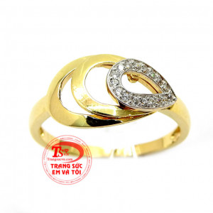 Nhẫn nữ giọt nước,nhẫn là một trong những phụ kiện không thể thiếu đối với phụ nữ