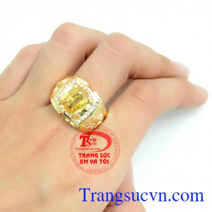 Nhẫn được chế tác vô cùng tinh xảo,tỉ mỉ.Sản phẩm uy tín,chất lượng đảm bảo,có giấy kiểm định đá,giao hàng trên toàn quốc. Nhẫn Đá Sapphire Vàng