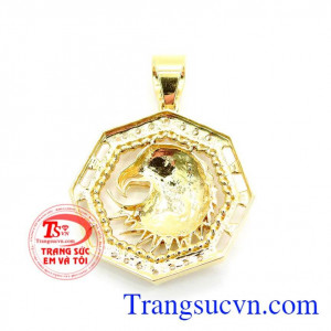 Mặt dây chuyền nam thiết kế tinh xảo dành cho phái mạnh