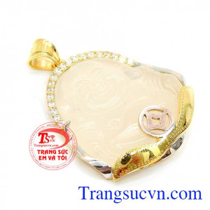 Mặt dây chuyền phật Di Lặc đeo phong thủy, Phật Di Lặc là biểu tượng cho hạnh phúc và thịnh vượng