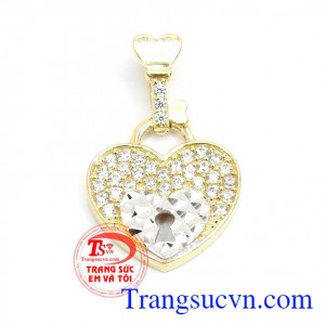 Mặt dây trái tim nhập khẩu Hàn Quốc,