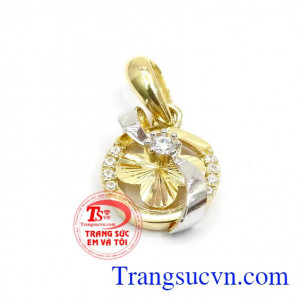 Mặt dây bốn lá thời trang dành cho bạn nữ thiết kế đẹp chất lượng cao,