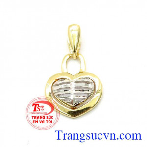 Mặt dây chuyền nữ nhập Hàn Quốc thiết kế tinh xảo phù hợp thị hiếu phái đẹp,