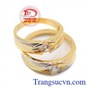 Nhẫn cưới hạnh phúc lứa đôi