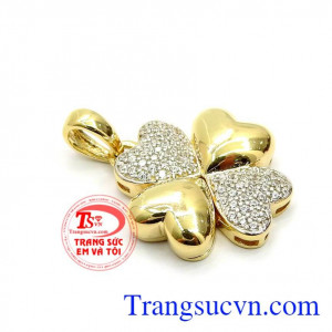 Mặt dây chuyền nữ vàng tây,Mặt dây chuyền nhập khẩu Hàn Quốc,