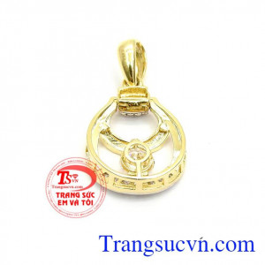 Mặt dây nhập khẩu Hàn Quốc đính đá