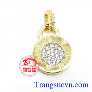 Mặt dây vàng tây nữ đẹp thiết kế độc đáo thời trang dành cho phái đẹp, tạo vẻ đẹp cá tính thời trang cho bạn gái