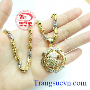 Bộ dây chuyền nam đại bàng cá tính