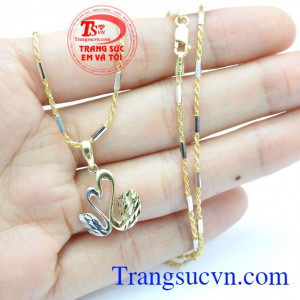 Bộ dây chuyền nữ thiết kế tinh xảo phù hợp mọi phong cách thời trang, kết hợp dễ dàng với mọi loại trang phục