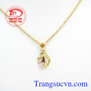 Bộ dây chuyền vàng tây nhập khẩu thời trang phái đẹp,Bộ dây vàng tây nhập cá tính