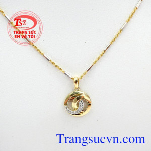 Bộ dây chuyền vàng tây nhập khẩu, Bộ dây chuyền nữ chất lượng cao,Bộ dây chuyền nhập khẩu phong cách mới