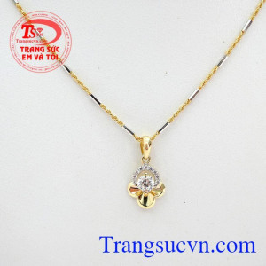 Bộ dây chuyền vàng tây nhập khẩu, Bộ dây chuyền chất lượng cao,Bộ dây chuyền nhập khẩu thời trang mới