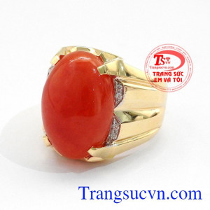 Sản phẩm được sản xuất tại Trang sức em và tôi, được bảo hành 12 tháng uy tín trên toàn quốc.Nhẫn nam thời trang vàng 14k