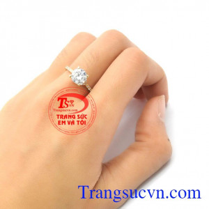 Nhẫn nữ vàng tây đẹp