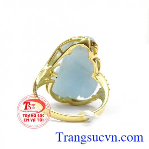 Nhẫn nữ Tỳ Hưu mệnh thủy