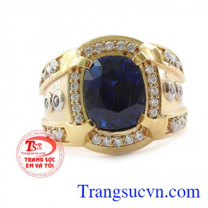 Sản phẩm chất lượng cao,thương hiệu top 10 trong ngành trang sức,sản phẩm bảo hành 12 tháng,giao hàng nhanh trên toàn quốc, Nhẫn nam vàng tây phong cách