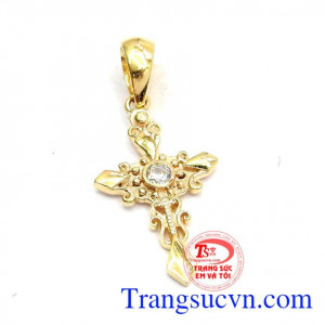 Mặt Vàng Thánh Giá dành cho đeo cổ