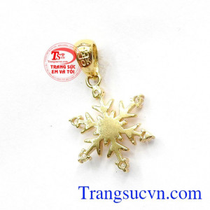 Thích hợp làm quà tặng cho người thân và bạn bè,Bông hoa tuyết vàng tình yêu