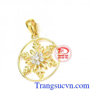 Mặt dây nữ vàng tuyết chất lượng đảm bảo uy tín,Mặt dây nữ vàng tuyết