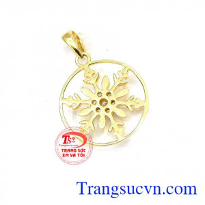 Mặt dây nữ vàng tuyết chất lượng đảm bảo uy tín,thiết kế và chế tác mặt dây chuyền vàng theo yêu cầu,Mặt dây nữ vàng tuyết