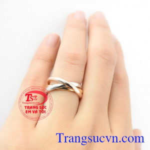 Nhẫn nữ phong cách Hàn Quốc