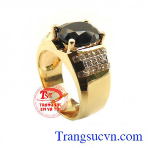Nhẫn mệnh mộc Sapphire sapphire thiên nhiên đảm bảo uy tin nhiều năm