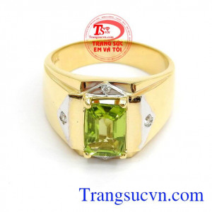 Nhẫn nam tinh tế hộ mệnh Hỏa chất lượng đảm bảo, nhẫn nam vàng tây đá quý, có giấy kiểm định đá quý và vàng, Khách hàng ưa chuộng và bình chọn nhiều năm, giao nhẫn toàn quốc.