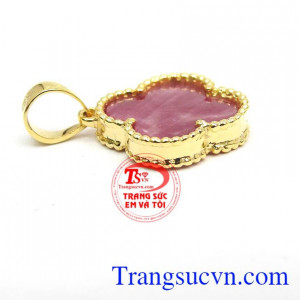 sản phẩm mang lại nhiều may mắn, sức khỏe cho người đeo,Mặt dây chuyền ruby may mắn