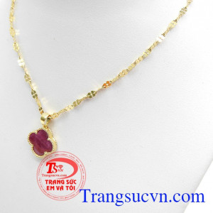 là bộ sản phẩm được bán chạy nhất,Bộ dây Ruby cỏ may mắn
