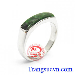 Nhẫn Nữ Cẩm Thạch Thiên Nhiên chế tác độc đáo, mới lạ phù hợp mọi phong cách thời trang phái đẹp