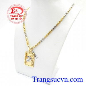 Dây chuyền nam vàng Ý