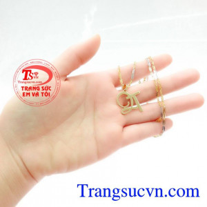 Bộ Dây Chuyền Mặt TQ Trang Nhã