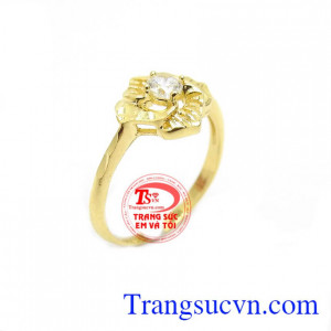 Nhẫn Nữ Nhẹ Nhàng tinh Tế thiết kế sang trọng, tinh tế cho phái đẹp