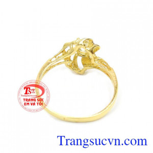Nhẫn Nữ Vàng tây sang trọng