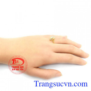 Nhẫn nữ vàng tây dành cho phái đẹp