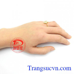 Nhẫn Nữ Vàng tây sang trọng