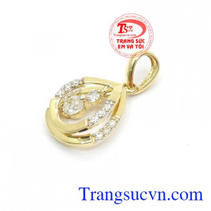 Mặt Dây Hàn Quốc Xinh Xắn chế tác theo phong cách trẻ trung sang trọng dành cho phái đẹp,Mặt Dây Hàn Quốc Xinh Xắn