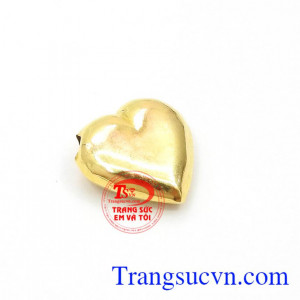 Mặt Dây Trái Tim Xinh Xắn chế tác tinh xảo, độc đáo dành cho phái đẹp,Mặt Dây Trái Tim Xinh Xắn