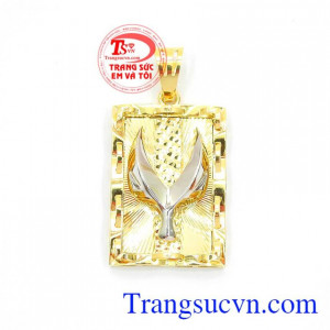 Mặt Nam Vàng Tây Mạnh Mẽ, Mặt nam vàng 10k đẹp, Mặt dây chuyền vàng tây