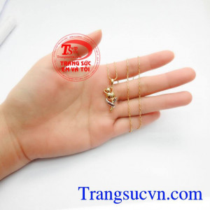 Bộ dây chuyền sang trọng,quý phái cho phái đẹp, là món quà ý nghĩa cho một nửa yêu thương,Bộ Dây Chuyền Hàn Ý Độc Đáo