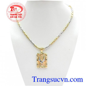 Bộ Dây Chuyền Nam Phong Cách, Bộ dây chuyền vàng tây nhập khẩu, Bộ dây chuyền đẹp