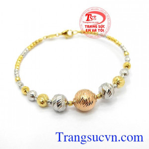 Vòng bi vàng Ý đẹp 
