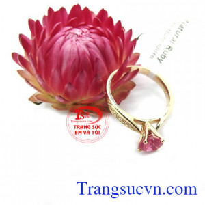 Sản phẩm Nhẫn nữ ruby đẹp bảo hành 12 tháng, giao hàng nhanh trên toàn quốc