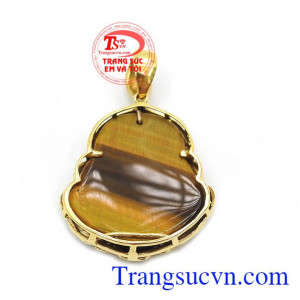 Mặt dây phật di lặc may mắn