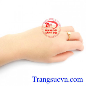 Nhẫn Nữ Vàng tây sang trọng