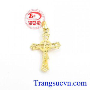 Thích hợp làm quà tặng cho người thân và bạn bè,Mặt Dây Chuyền Thánh Giá Đẹp