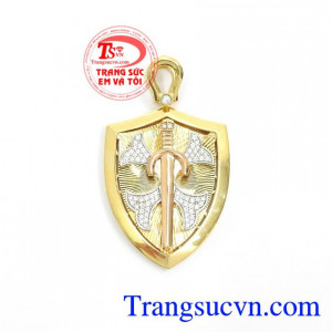 Mặt Dây Nam Phong Cách vàng 18k sáng đẹp, chất lượng cao, thương hiệu Em Và Tôi