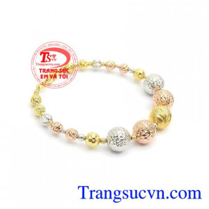 Vòng tây vàng tây nhập khẩu. Vòng Tay Bi Nhập Ý Đẹp