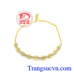 Lắc Chân Vàng Nhập Ý Đẹp nhập khẩu nguyên chiếc từ Italy,