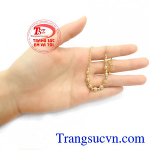 Lắc Chân Vàng Nhập Ý Đẹp